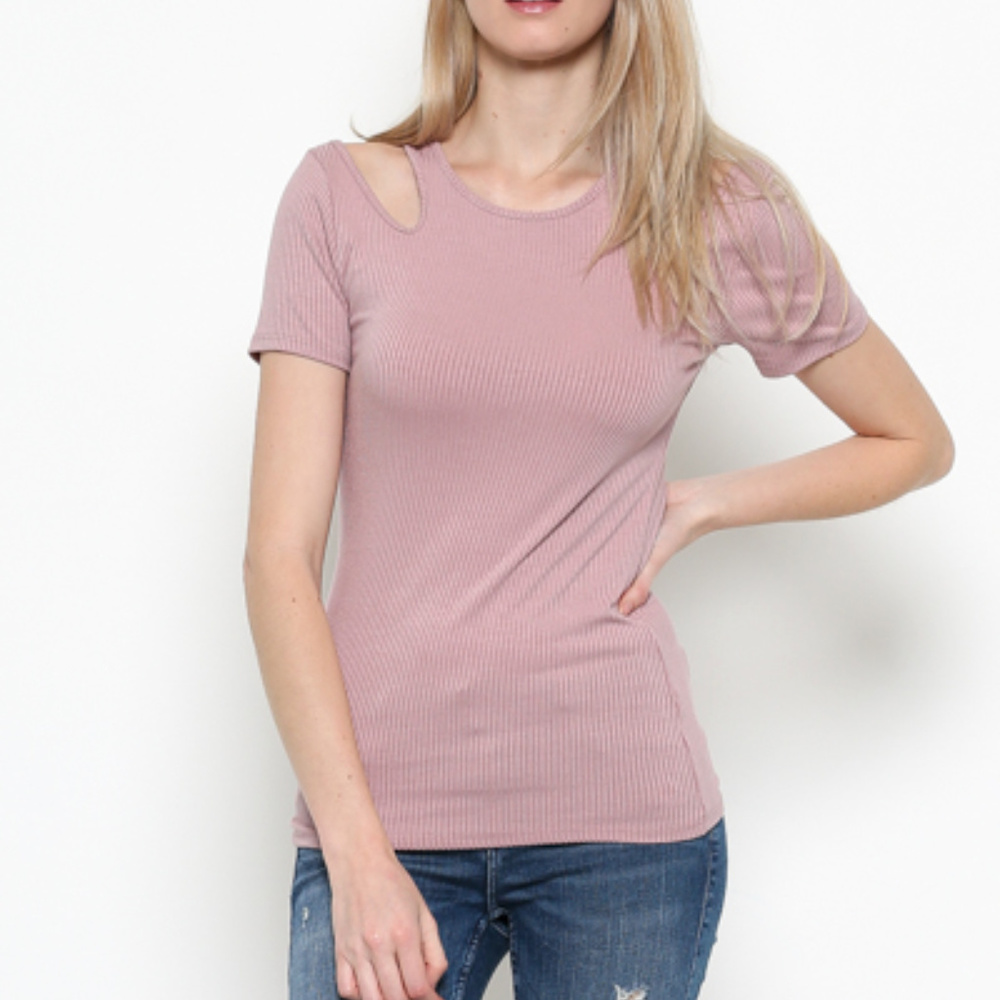 Cold Shoulder Top - 2 Tops for $10
